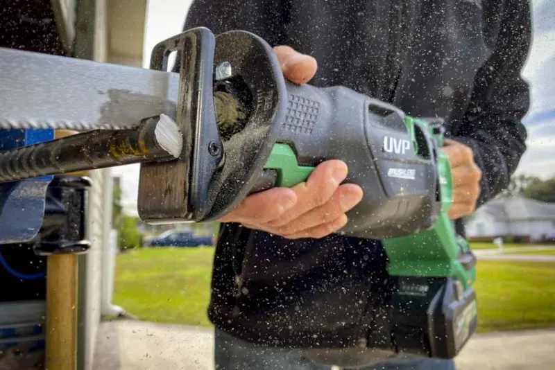 Best Vibration Control
Metabo HPT 36V MultiVolt Reciprocating Saw CR36DAQ4M