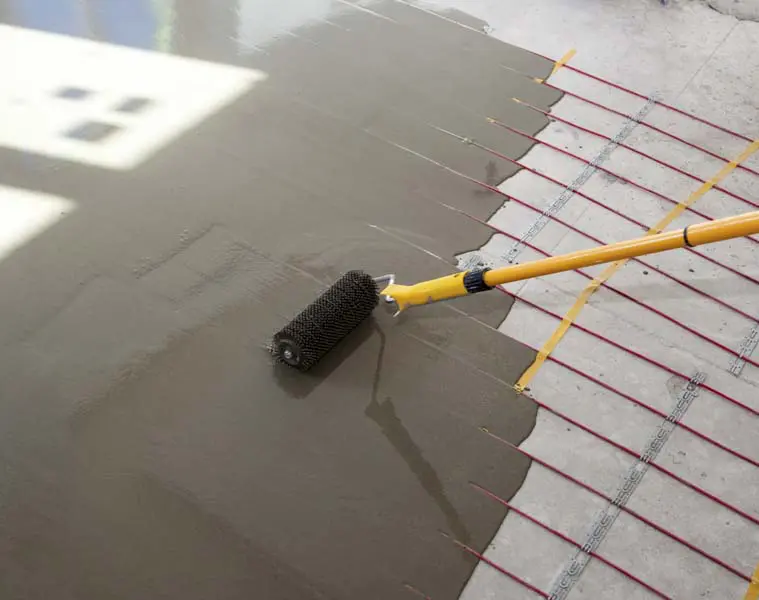 electric floor heating system